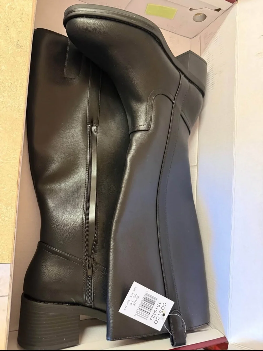 Kensie Naya B- Women’s Black Knee - High Boot